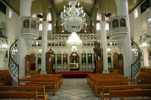 Cathédrale Sainte-Marie de Damas : un décor d’inspiration baroque